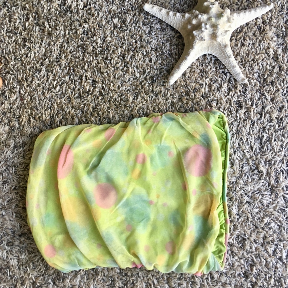 Cute! CANDY tube top! MULTI